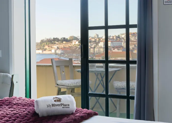 Lägenhet Myriverplace N 4 Private Terrace River View Porto *